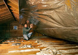 Radiant Barrier Attic Insulation in a New York & Pennsylvania home