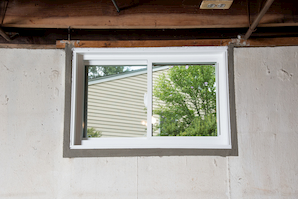 Repaired waterproofed basement window leak in Newburgh